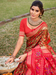 Multi Color Silk Party Wear Saree